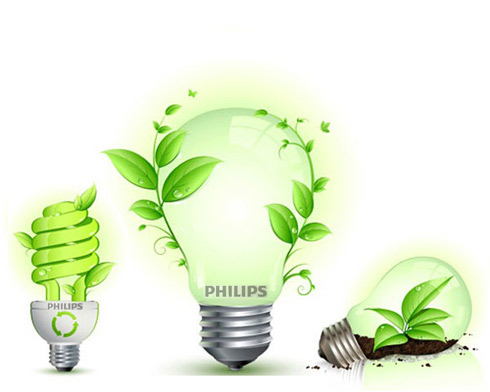 bóng đèn Philips LED tiết kiệm, an toàn và thân thiện với môi trường.