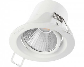 Bộ đèn downlight ân trần LED Philips 59776 POMERON 070 7W 27K WH