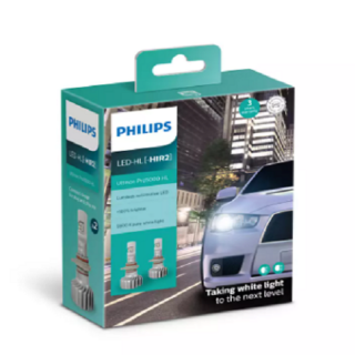 Bộ đèn pha xe hơi ô tô Philips Ultinon Pro 5000 HL LED HIR2 11012 U50 X2 ánh sáng trắng 12V-24V 5800K tăng sáng +160%