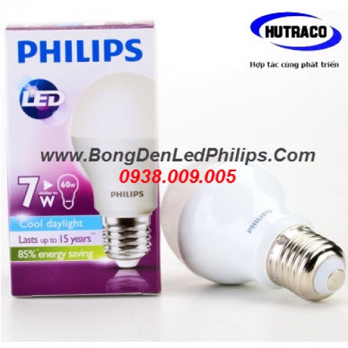 Bóng đèn Led Bulb Philips 7W - Chiếu sáng cho ngôi nhà sáng hơn và bảo vệ mắt