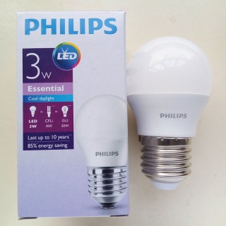 Bóng đèn LEDBulb Philips 3W E27 3000K 230V P45(APR)