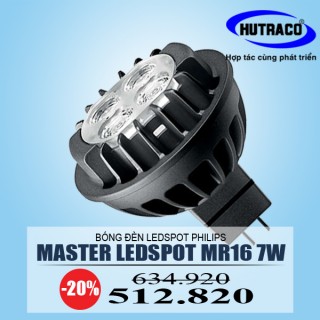 Bóng đèn Philips Master LED MR16 7-50W Dim