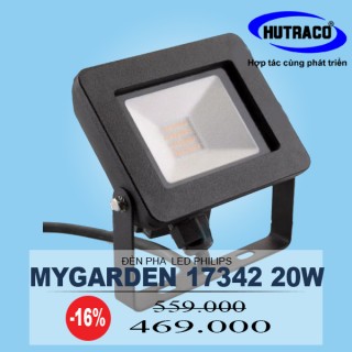 Đèn pha LED Philips MyGarden 17342 20W 4000K IP65